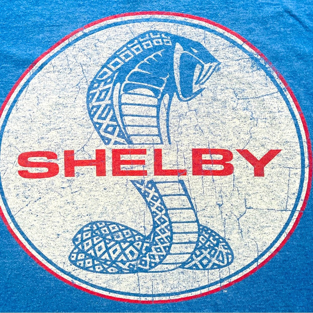 Shelby Cobra XL Blue Fifth Sun T-shirt